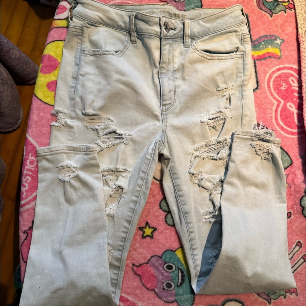 American eagle high waisted short jeans